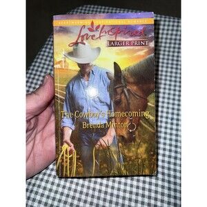 The Cowboy's Homecoming (Love Inspired Larger Print) By Minton, Brenda